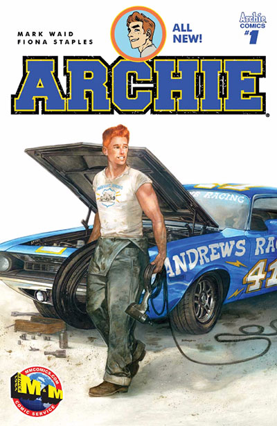 Archie cover by Dave Dorman available from M&M Comics