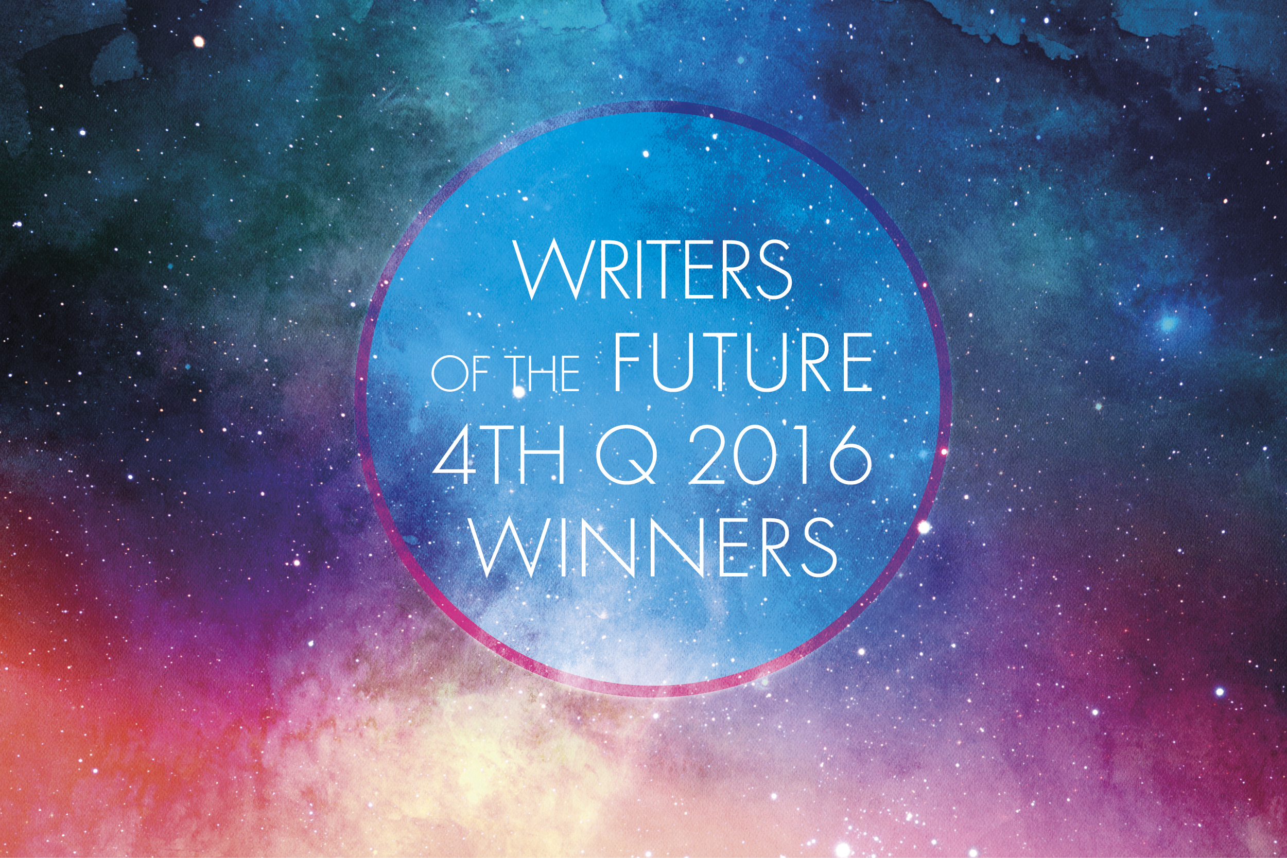 Writers of the Future 4th Quarter Winners 4th Quarter Writers of the Future Winners