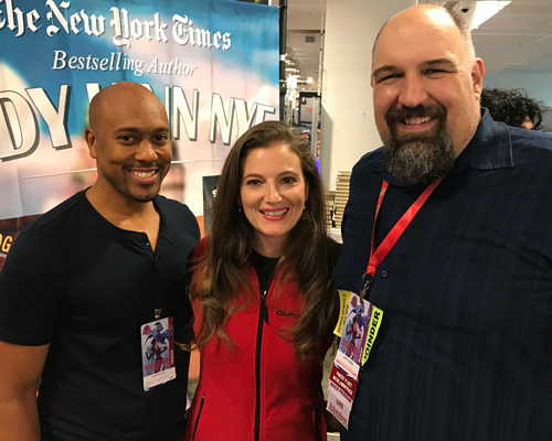 Ramon Terrell, Emily Goodwin and Larry Correia