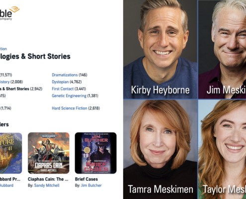 Audible SF Anthologies bestseller