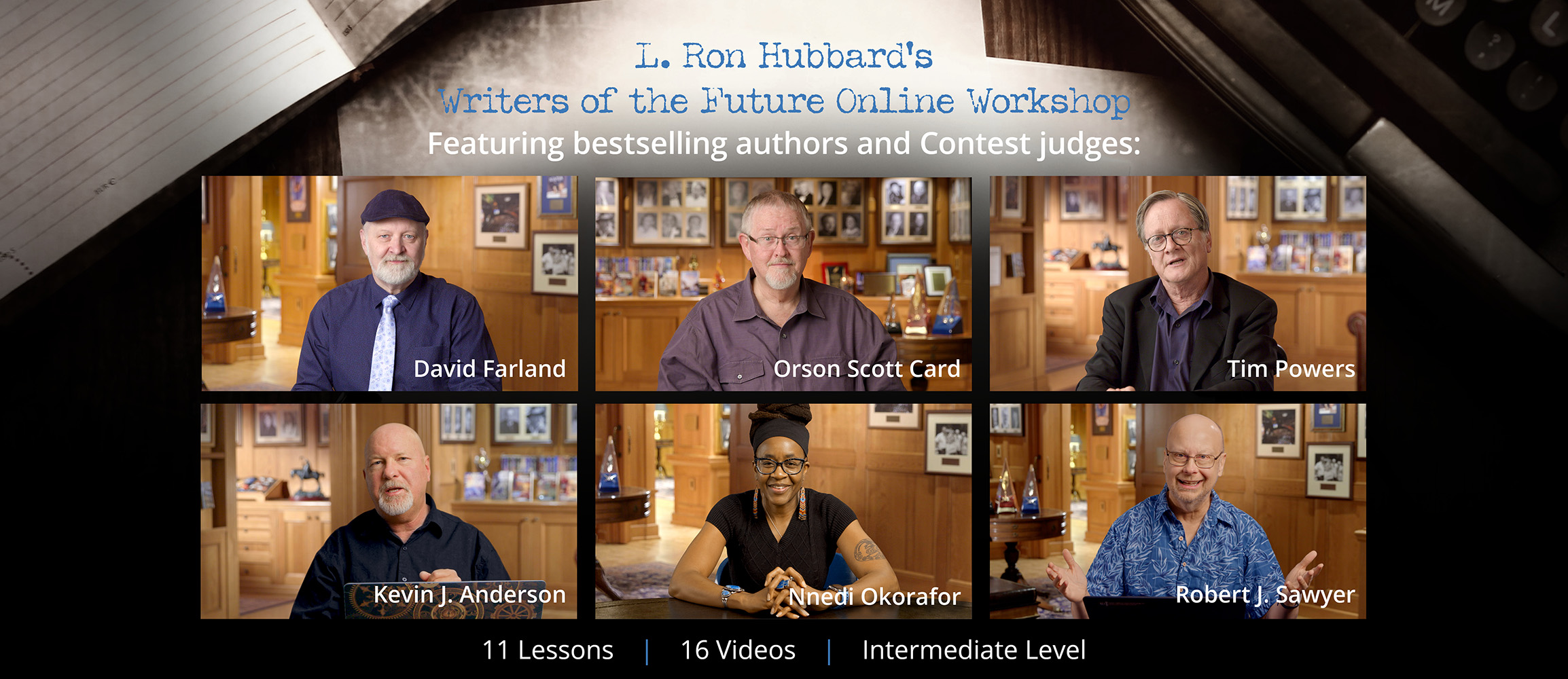 Online Workshop Banner Regisration Page