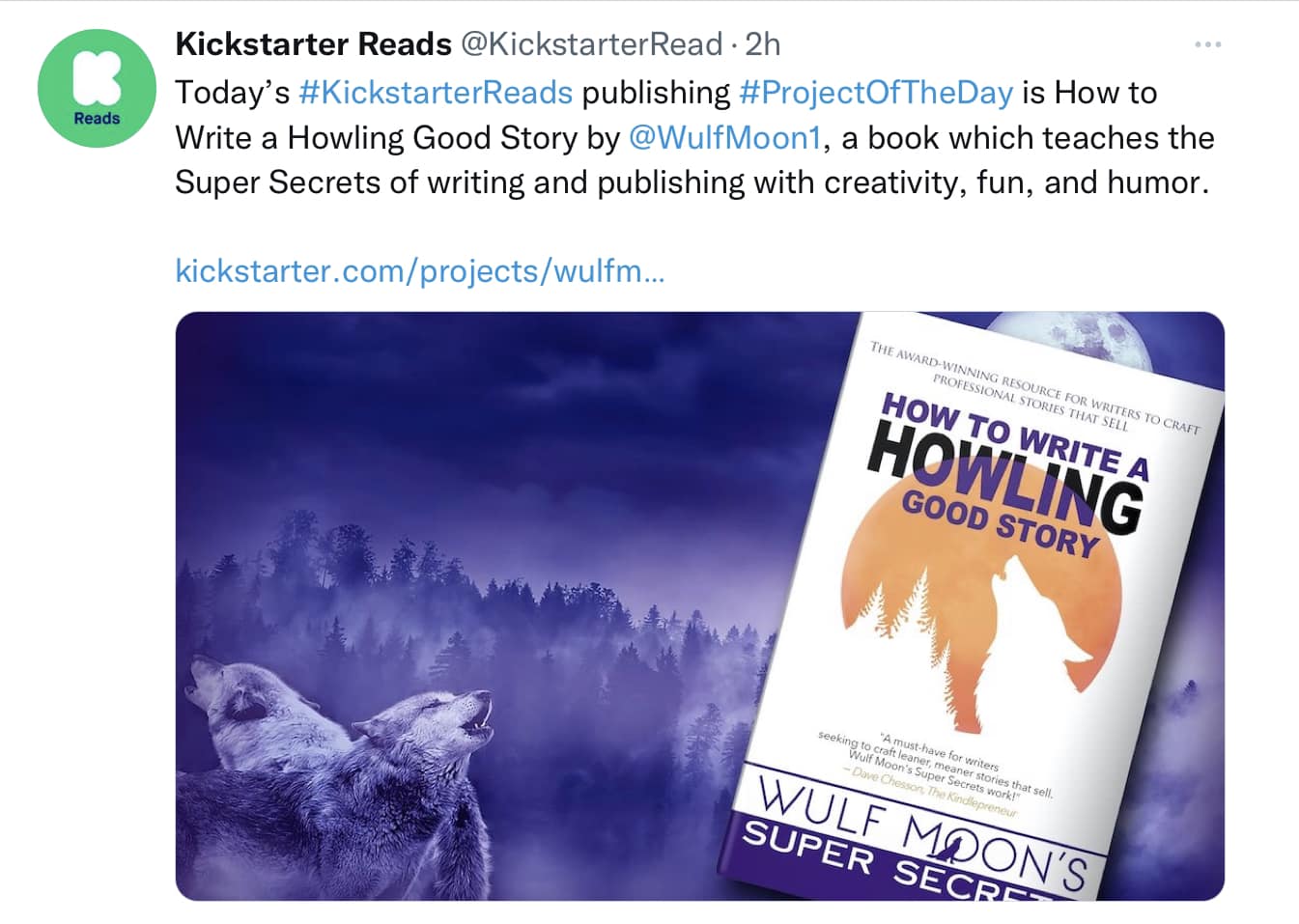 Kickstarter Reads